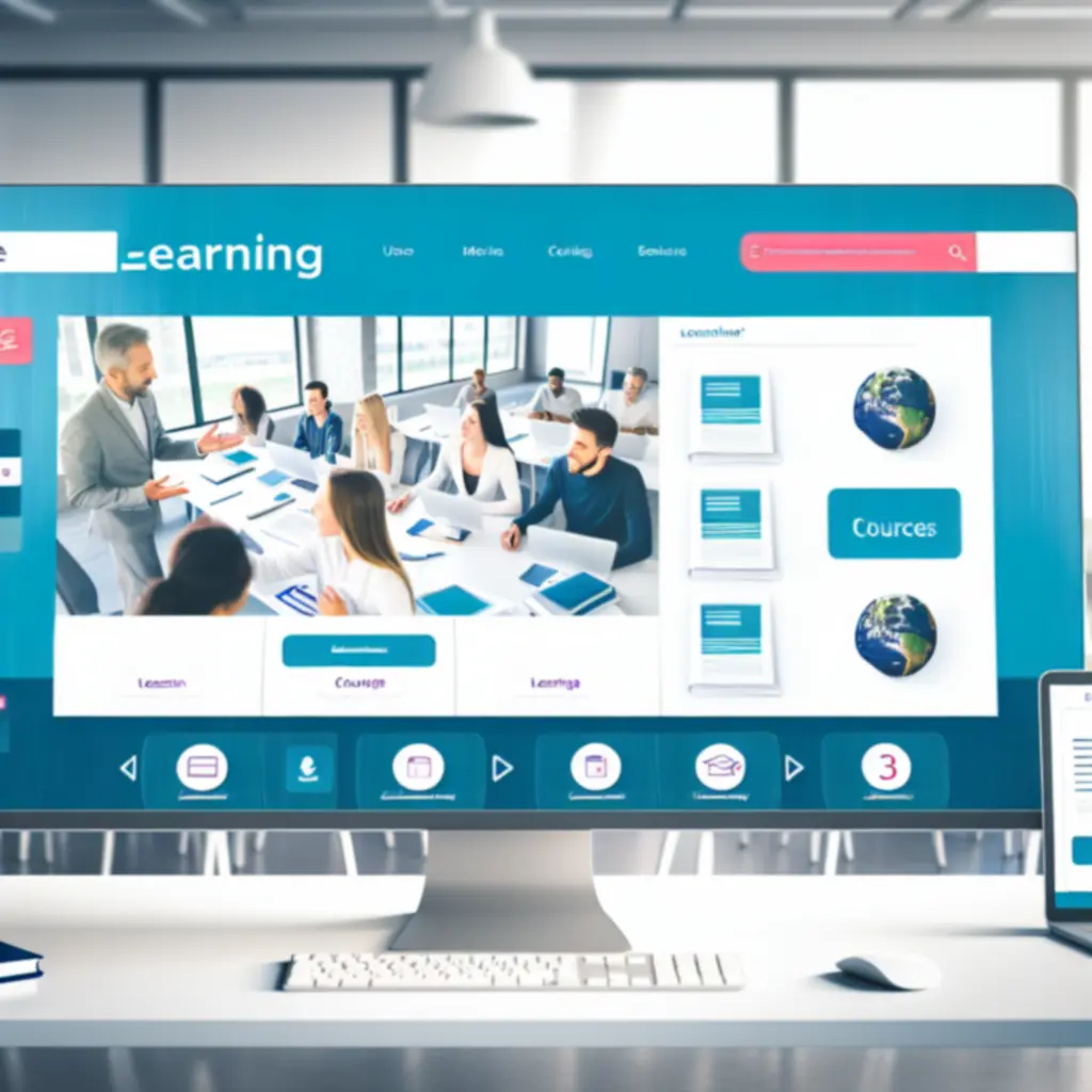 Nowoczesny interfejs platformy e-learningowej City Mall PL